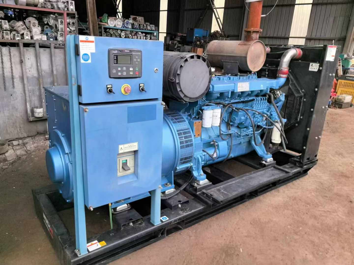 洛宁500kW 柴油发电机组可带动设备功率的计算公式是什么?