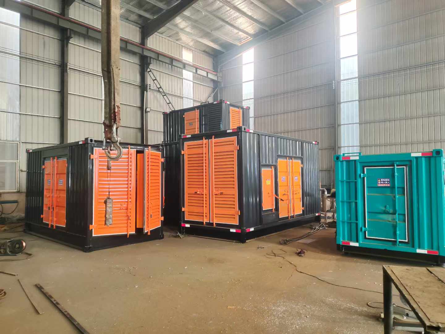 洛宁500kw柴油发电机组可以带动多少功率设备?