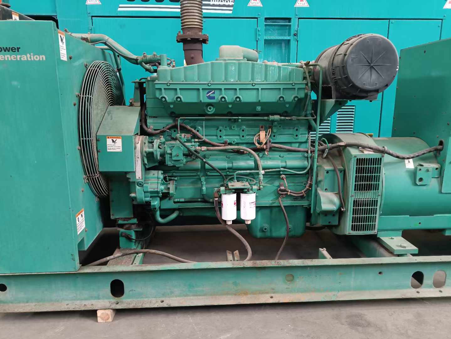 洛宁过载会对 600kW 柴油发电机组造成哪些损害?